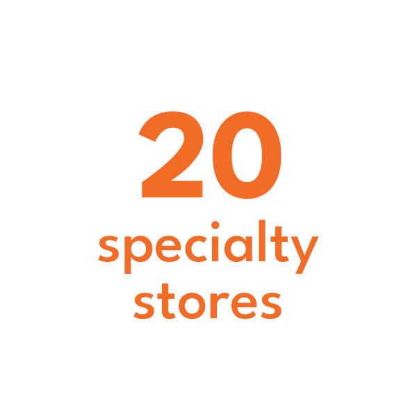 20 Specialty Stores